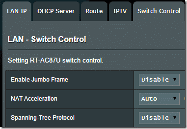 Jumbo frame asus что это